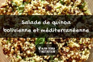 Recette Salade de Quinoa